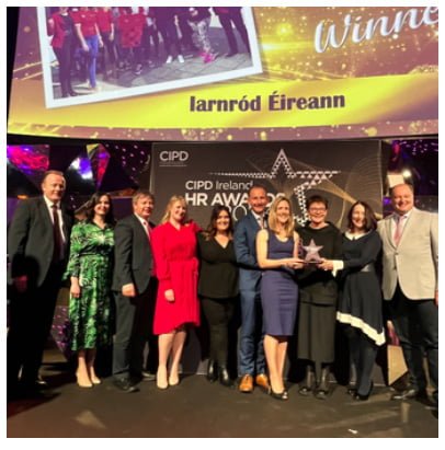 Iarnrod Eireann/Irish Rail at the CIPD Ireland HR Award