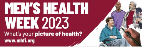 Men's Health Week 2023 banner