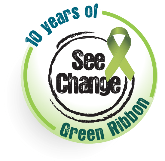 See Change - Green Ribbon logo